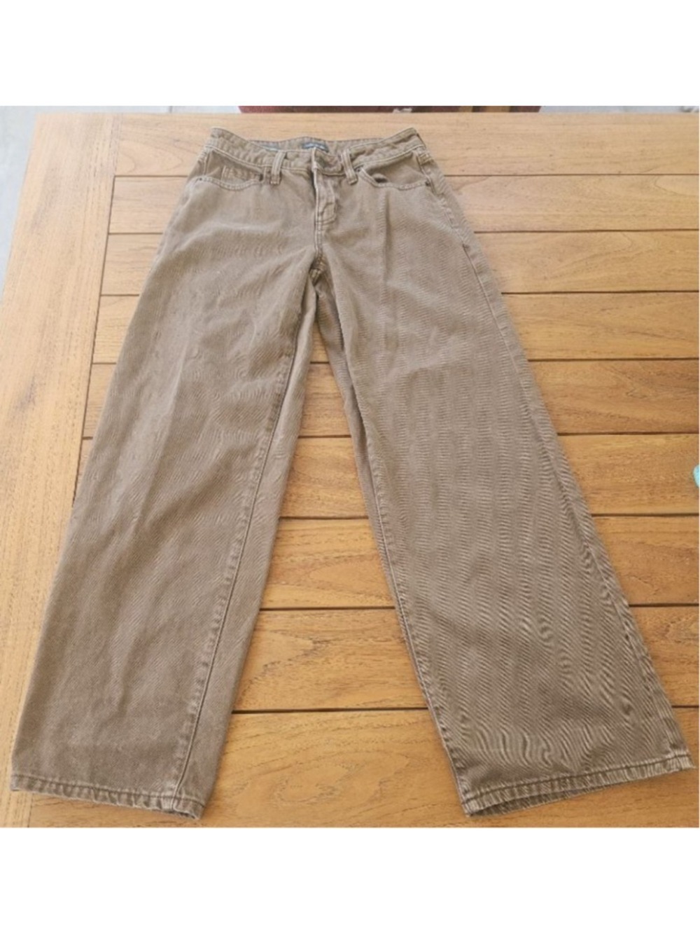 Wild Fable Low-Rise Baggy Jean Size 00 Brown